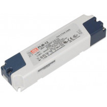 PLM-12-500; Power supply: switched-mode; LED; 12W; 15÷24VDC; 500mA; 110÷295VAC; MEAN WELL