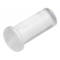 PLP5-2-350; Fibre for LED; round; Ø5mm; Front: convex; straight; BIVAR