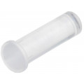 PLP5-2-500; Fibre for LED; round; Ø5mm; Front: convex; straight; BIVAR PLP5-2-500; Fibre for LED; round; Ø5mm; Front: convex; straight; BIVAR