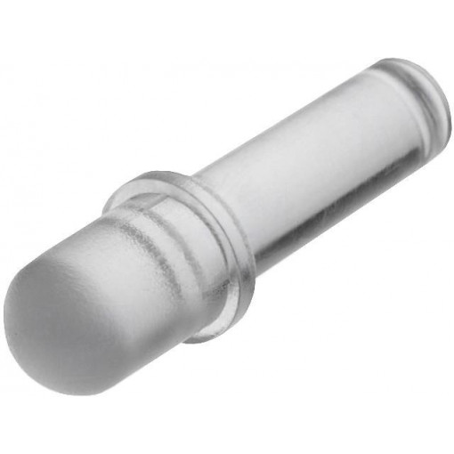 PLP5-500; Fibre for LED; round; Ø5mm; Front: convex; straight; BIVAR