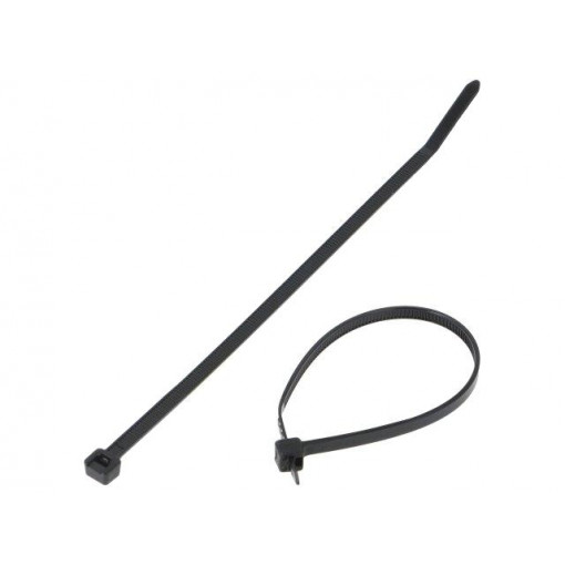 PLT1.5I-C0; Cable tie; L: 142mm; W: 3.6mm; polyamide; 178N; black; Ømax: 35mm; PANDUIT