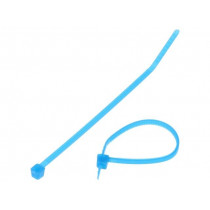 PLT1M-C76; Cable tie; L: 102mm; W: 2.5mm; TEFZEL; 80N; light-blue; Ømax: 22mm; PANDUIT
