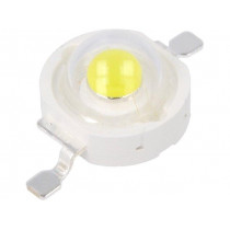 PM2E-1LWE; Power LED; white cold; 130°; 350mA; Pmax: 1W; 120÷130lm; 2.85÷3.85V; ProLight Opto