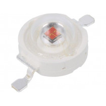 PM2E-3LAE-SD; Power LED; amber; 130°; 700mA; 587-597nm; Pmax: 3W; 99.6÷113.6lm; ProLight Opto