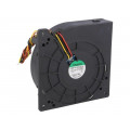 PMB1212PLB2-A(2).F.GN; Fan: DC; blower; 12VDC; 120x120x32mm; 61m3/h; 53.8dBA; ball bearing; SUNON