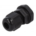 PMC12 BK080; Cable gland; M12; IP66,IP68; Mat: polyamide; black; Pcs: 10; ALPHA WIRE