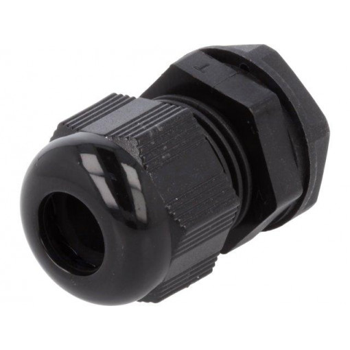 PMC16 BK080; Cable gland; M16; IP66,IP68; Mat: polyamide; black; Pcs: 10; ALPHA WIRE