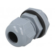 PMC20 SL080; Cable gland; M20; IP66,IP68; Mat: polyamide; dark grey; Pcs: 10; ALPHA WIRE