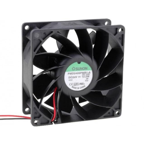 PMD2409PMB1-A(2).GN; Fan: DC; axial; 24VDC; 92x92x38mm; 204.21m3/h; 57.6dBA; Len: 300mm; SUNON