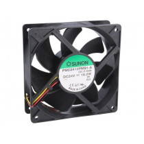 PMD2412PMB1-A(2).F.GN; Fan: DC; axial; 24VDC; 120x120x38mm; 322.8m3/h; 54dBA; ball bearing; SUNON