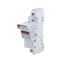 485308; Fuse holder; cylindrical fuses; 22x58mm; Mounting: DIN; 100A; IP20; DF ELECTRIC
