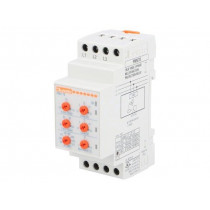 PMV70A575; Module: voltage monitoring relay; DIN; SPDT; OUT 1: 250VAC/8A; LOVATO ELECTRIC