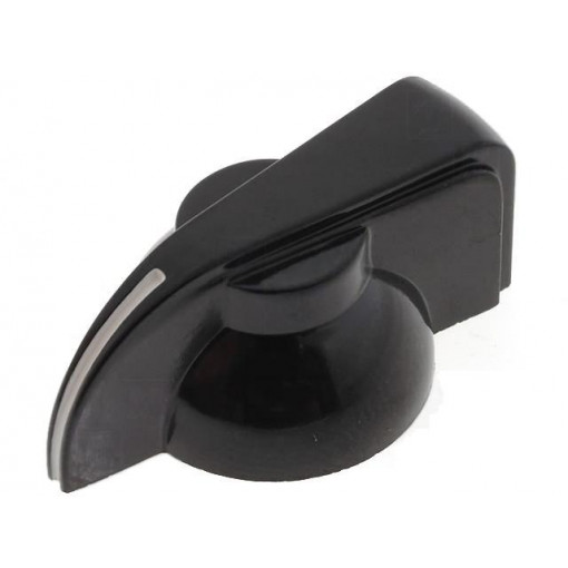 PN-1B; Knob; with pointer; Øshaft: 6mm; Ø19x12.8mm; screw fastening; SCI PN-1B; Knob; with pointer; Øshaft: 6mm; Ø19x12.8mm; screw fastening; SCI