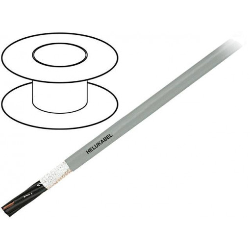 15575; Wire: control cable; PURO-OZ-HF; 2x1,5mm2; PUR; grey; stranded; Cu; HELUKABEL