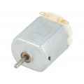 BRUSHED DC MOTOR 130-SIZE 6V; Motor: DC; without gearbox; 3VDC; 800mA; Shaft: smooth; 11500rpm; POLOLU