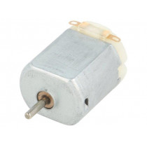 BRUSHED DC MOTOR 130-SIZE 6V; Motor: DC; without gearbox; 3VDC; 800mA; Shaft: smooth; 11500rpm; POLOLU