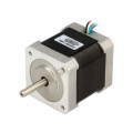 STEPPER MOTOR: BIPOLAR 42×48MM 4V; Motor: stepper; 4VDC; Shaft: D spring; max.313mNm; 1.2A; POLOLU