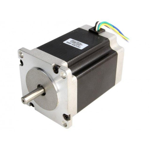 STEPPER MOTOR: UNIPOLAR/BIPOLAR 57×76MM; Motor: stepper; 4.5VDC; Shaft: D spring; max.1341mNm; 2A; POLOLU