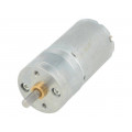 4.4:1 METAL GEARMOTOR 25DX48L MM HP 6V; Motor: DC; with gearbox; HP; 6VDC; 6.5A; Shaft: D spring; 2150rpm; POLOLU