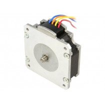 SANYO PANCAKE STEPPER MOTOR: BIPOLAR 50×; Motor: stepper; 5.9VDC; Shaft: D spring; max.211.8mNm; 1A; POLOLU