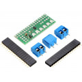 DRV8835 FOR RASPBERRY PI B+; DC-motor driver; DRV8835; 250kHz; PWM; 1.2A; Uin mot: 2÷11V; POLOLU