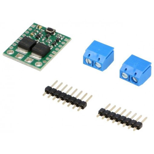 BIG PUSHBUTTON POWER SWITCH MP; Robot.access: electronic power switch; 8A; 40V; POLOLU