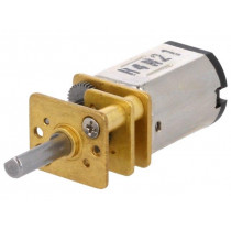 10:1 HPCB 12V; Motor: DC; with gearbox; HPCB 12V; 12VDC; 750mA; Shaft: D spring; POLOLU 10:1 HPCB 12V; Motor: DC; with gearbox; HPCB 12V; 12VDC; 750mA; Shaft: D spring; POLOLU