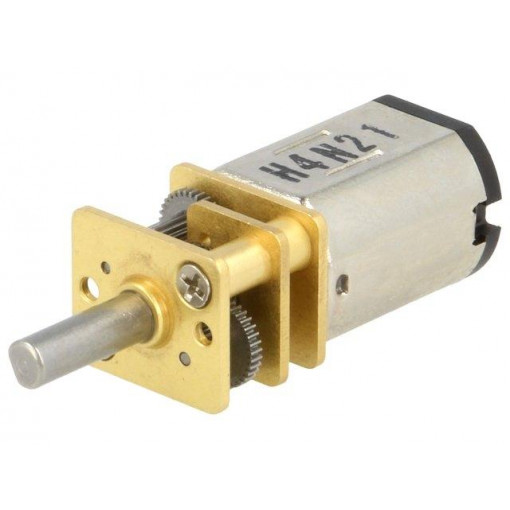 50:1 HPCB 12V; Motor: DC; with gearbox; HPCB 12V; 12VDC; 750mA; Shaft: D spring; POLOLU