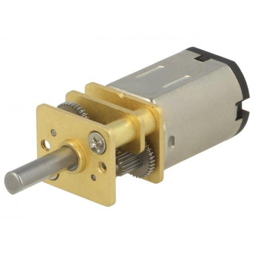 50:1 HPCB 6V; Motor: DC; with gearbox; HPCB 6V; 6VDC; 1.5A; Shaft: D spring; POLOLU