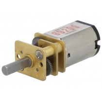 75:1 HPCB 6V DUAL-SHAFT; Motor: DC; with gearbox; HPCB 6V; 6VDC; 1.5A; Shaft: D spring; POLOLU