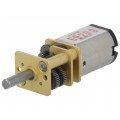 1000:1 HPCB 6V DUAL-SHAFT; Motor: DC; with gearbox; HPCB 6V; 6VDC; 1.5A; Shaft: D spring; 33rpm; POLOLU 1000:1 HPCB 6V DUAL-SHAFT; Motor: DC; with gearbox; HPCB 6V; 6VDC; 1.5A; Shaft: D spring; 33rpm; POLOLU
