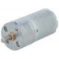 4.4:1 25DX48L MM HP 12V; Motor: DC; with gearbox; HP; 12VDC; 5.6A; Shaft: D spring; 2250rpm; POLOLU