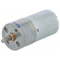 20.4:1 25DX50L MM HP 12V; Motor: DC; with gearbox; HP; 12VDC; 5.6A; Shaft: D spring; 500rpm; POLOLU