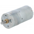 34:1 25DX52L MM HP 12V; Motor: DC; with gearbox; HP; 12VDC; 5.6A; Shaft: D spring; 290rpm; POLOLU