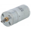9.7:1 25DX48L MM MP 12V; Motor: DC; with gearbox; Medium Power; 12VDC; 2.1A; Shaft: D spring; POLOLU 9.7:1 25DX48L MM MP 12V; Motor: DC; with gearbox; Medium Power; 12VDC; 2.1A; Shaft: D spring; POLOLU