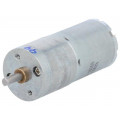 99:1 25DX54L MM MP 12V; Motor: DC; with gearbox; Medium Power; 12VDC; 2.1A; Shaft: D spring; POLOLU 99:1 25DX54L MM MP 12V; Motor: DC; with gearbox; Medium Power; 12VDC; 2.1A; Shaft: D spring; POLOLU
