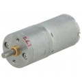 172:1 25DX56L MM MP 12V; Motor: DC; with gearbox; Medium Power; 12VDC; 2.1A; Shaft: D spring; POLOLU