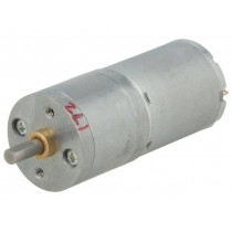 172:1 25DX56L MM MP 12V; Motor: DC; with gearbox; Medium Power; 12VDC; 2.1A; Shaft: D spring; POLOLU