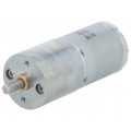 227:1 25DX56L MM MP 12V; Motor: DC; with gearbox; Medium Power; 12VDC; 2.1A; Shaft: D spring; POLOLU