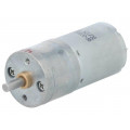 47:1 25DX52L MM LP 12V; Motor: DC; with gearbox; LP; 12VDC; 1.1A; Shaft: D spring; 110rpm; POLOLU 47:1 25DX52L MM LP 12V; Motor: DC; with gearbox; LP; 12VDC; 1.1A; Shaft: D spring; 110rpm; POLOLU