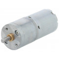 172:1 25DX56L MM LP 12V; Motor: DC; with gearbox; LP; 12VDC; 1.1A; Shaft: D spring; 31rpm; POLOLU