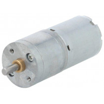 172:1 25DX56L MM LP 12V; Motor: DC; with gearbox; LP; 12VDC; 1.1A; Shaft: D spring; 31rpm; POLOLU