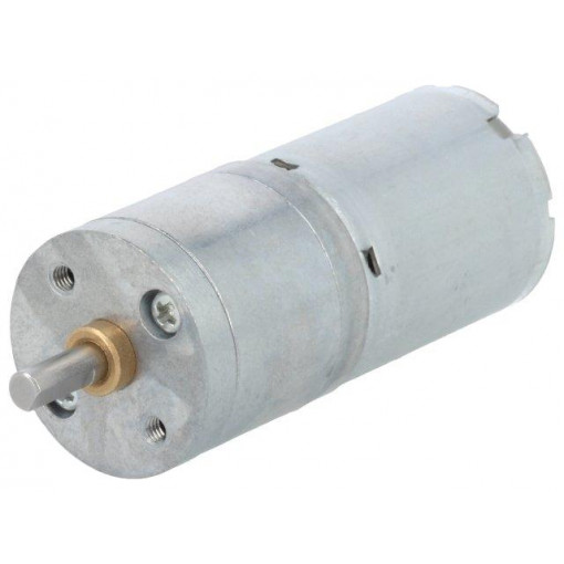 172:1 25DX56L MM LP 12V; Motor: DC; with gearbox; LP; 12VDC; 1.1A; Shaft: D spring; 31rpm; POLOLU