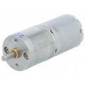 227:1 25DX56L MM LP 12V; Motor: DC; with gearbox; LP; 12VDC; 1.1A; Shaft: D spring; 23rpm; POLOLU