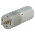 378:1 25DX58L MM LP 12V; Motor: DC; with gearbox; LP; 12VDC; 1.1A; Shaft: D spring; 14rpm; POLOLU