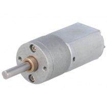 25:1 METAL GEARMOTOR 20DX41L MM 6V; Motor: DC; with gearbox; POLOLU 20D; 6VDC; 3.2A; Shaft: D spring; POLOLU