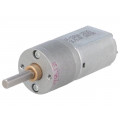 78:1 METAL GEARMOTOR 20DX43L MM 6V DUAL; Motor: DC; with gearbox; POLOLU 20D; 6VDC; 3.2A; Shaft: D spring; POLOLU 78:1 METAL GEARMOTOR 20DX43L MM 6V DUAL; Motor: DC; with gearbox; POLOLU 20D; 6VDC; 3.2A; Shaft: D spring; POLOLU