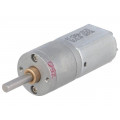 250:1 METAL GEARMOTOR 20DX46L MM 6V DUAL; Motor: DC; with gearbox; POLOLU 20D; 6VDC; 3.2A; Shaft: D spring; POLOLU