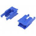 ROMI CHASSIS MOTOR CLIP PAIR - BLUE; Bracket; blue; Series: POLOLU Romi; POLOLU