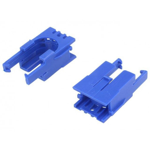 ROMI CHASSIS MOTOR CLIP PAIR - BLUE; Bracket; blue; Series: POLOLU Romi; POLOLU